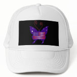 American Butterfly Diva Trucker Hat