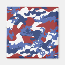 American Camo Magnet