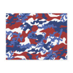 American Camo Postcard