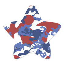 American Camo Stickers