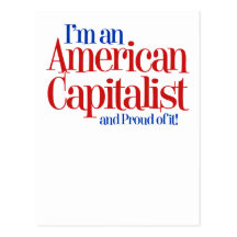 American Capitalist... and proud of it. Postcards
