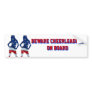 American cheerleader on any colour bumper stickers