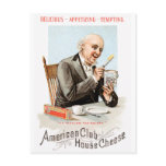 American Cheese Vintage Food Ad Art Postcards