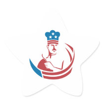 American Chef Baker Cook Stickers