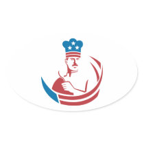 American Chef Baker Cook Sticker
