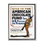 American Chocolate Fund postcards