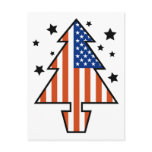 American Christmas Tree Post Card