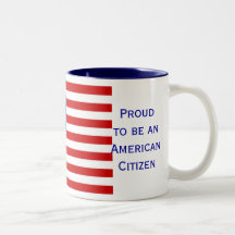 American Citizenship Flag Mug