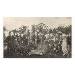American Civil War Battalion Washington Artillery Rectangle Sticker