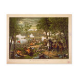 American Civil War Battle of Chancellorsville Post Card