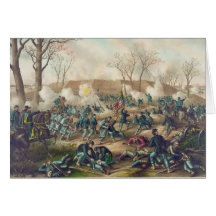 American Civil War Battle of Fort Donelson 1862 Greeting Cards