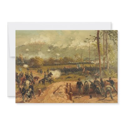 American Civil War Battle of Kennesaw Mountain Custom Announcements by TheArts