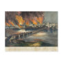 American Civil War The Fall of Richmond April 1865 Postcard