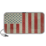 American Civilian Flag Vintage Doodle Speakers