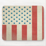 American Civilian Flag Vintage Mouse Pad
