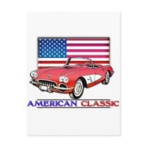 American Classic Muscle Post Card