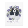 American Cocker Spaniel Forget Me Not Post Card