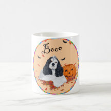American Cocker Spaniel Halloween Mugs