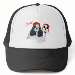 American Cocker Spaniel Pirate Mesh Hat