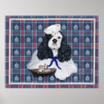 American Cocker Spaniel Sailor Poster
