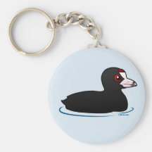 American Coot Keychains
