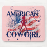 AMERICAN COWGIRL MOUSE PADS