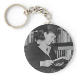 American Cultural Anthropologist Dr. Margaret Mead Keychains