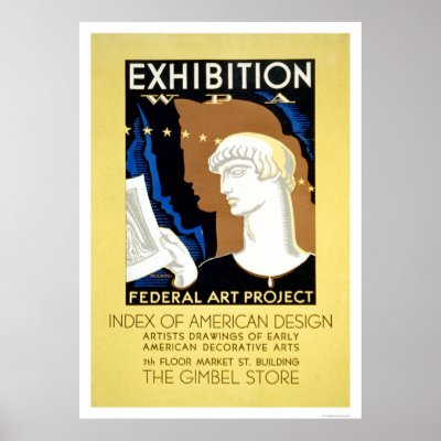 American Design 1936 WPA Posters by lc_wpa