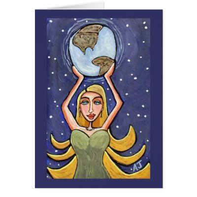 American Diva - card by folkartblonde