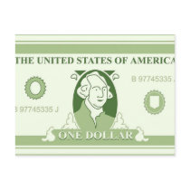 American Dollar Post Card