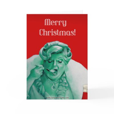 American Dream Distilled (x-mas) Greeting Card by carterherrington