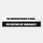 American Dream sticker Bumper Sticker