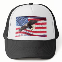 American Eagle and Flag Hat