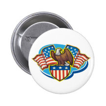 American Eagle Button