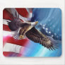 american eagle flying mouse pad