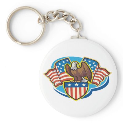 American Eagle Keychain by atteestude