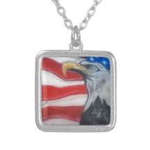 American Eagle Patriot Pendant