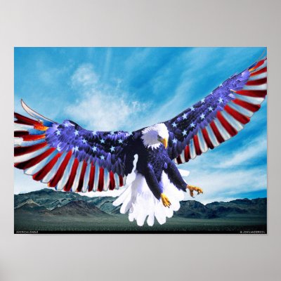 American Eagle Posters by SurrealSam