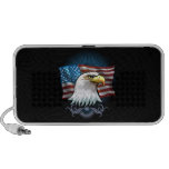 American Eagle with U.S. Flag Iphone Speaker