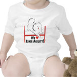 American Eskimo Agility Love Romper