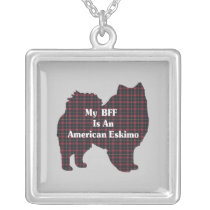 American Eskimo BFF Custom Necklace