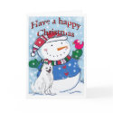 American_Eskimo_Christmas cards