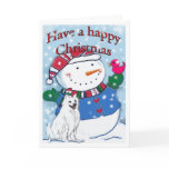 American_Eskimo_Christmas cards