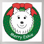 American Eskimo Christmas posters