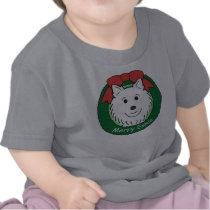 American Eskimo Christmas T-shirts