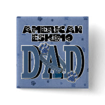 American Eskimo DAD Button
