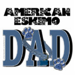 American Eskimo DAD photo sculptures