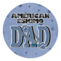 American Eskimo DAD Sticker