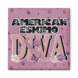 American Eskimo DIVA Refrigerator Magnets