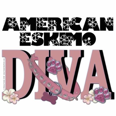 American Eskimo DIVA Photo Cutout by FrankzPawPrintz